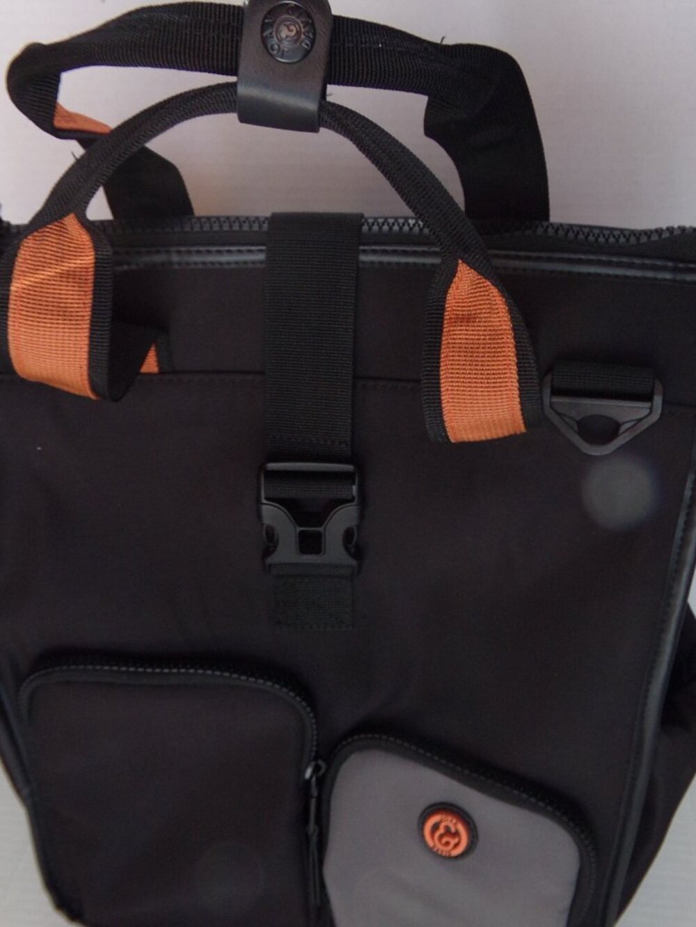 New Without Tags Joan & David Backpack Tote Canvas Lots Of Pockets